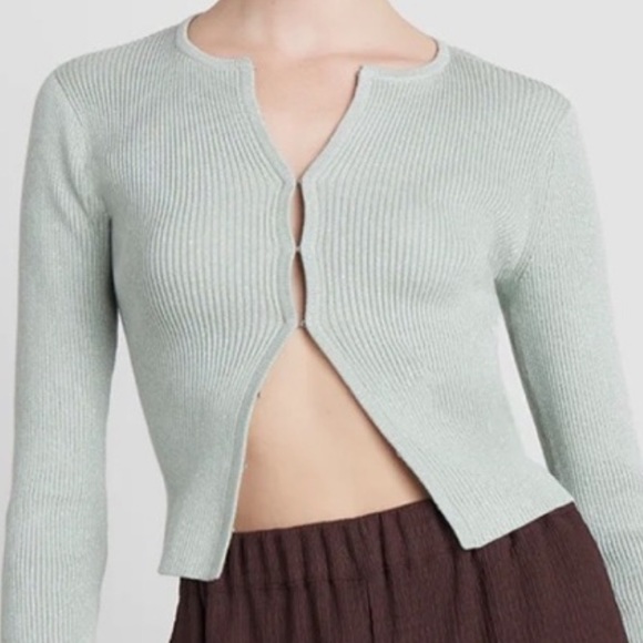 WHO WHAT WEAR Green Cardigan - Picture 2 of 7